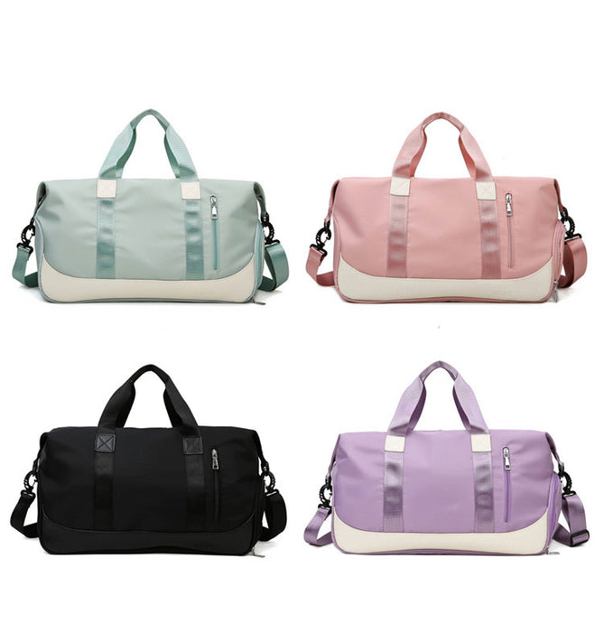 Travel Bag Hit the Color Western Style All-match Yoga Bag